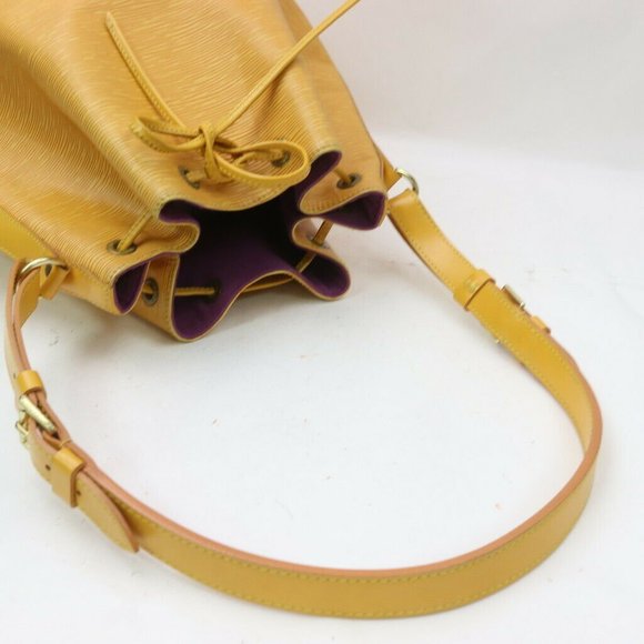 Louis Vuitton Noe M44009  Yellow Epi Shoulder Bag 11570 - Picture 6 of 9